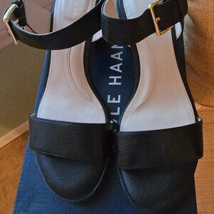 Cole Haan Anette Sandal Black Leather